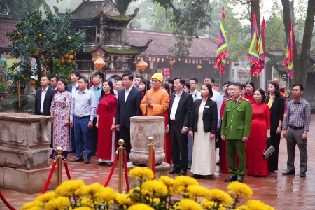 Lễ dâng hương khai hội mùa Xuân Côn Sơn - Kiếp Bạc năm 2026