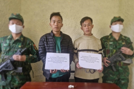 Bộ đội Biên phòng tỉnh Điện Biên: Bắt giữ 2 đối tượng tàng trữ trái phép chất ma túy