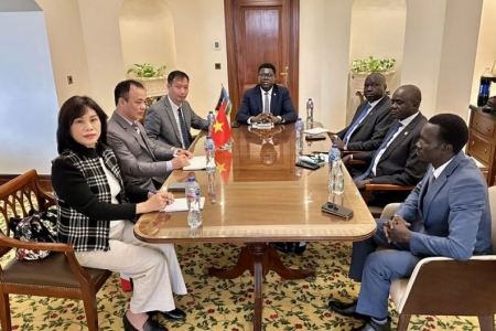 Việt Nam - Nam Sudan thúc đẩy hợp tác toàn diện trên nhiều lĩnh vực