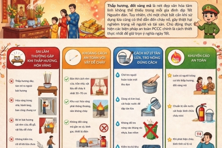 Công an Hải Phòng cảnh báo cẩn trọng với hỏa hoạn ngày Rằm tháng Giêng