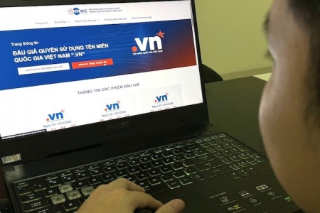 Lần đầu tổ chức đấu giá tên miền quốc gia “.vn” 2 ký tự