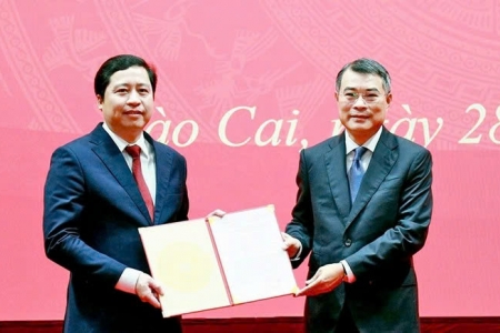 Phó tổng Thanh tra Chính phủ Dương Quốc Huy được chỉ định giữ chức Bí thư Tỉnh ủy Lào Cai