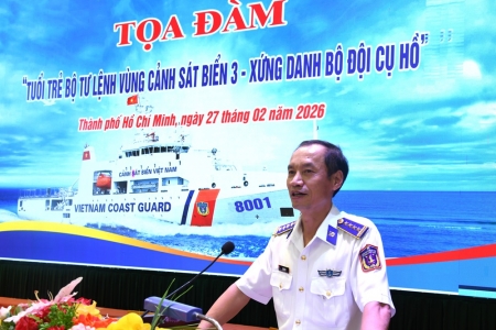 Tuổi trẻ Vùng Cảnh sát biển 3: Vững bản lĩnh, làm chủ công nghệ, bảo vệ chủ quyền biển đảo