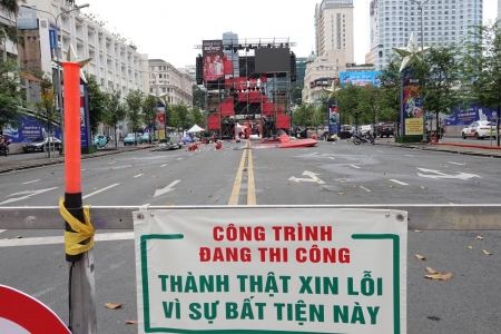 TP. HCM siết chặt tổ chức sự kiện trên phố đi bộ Nguyễn Huệ và đường Lê Lợi