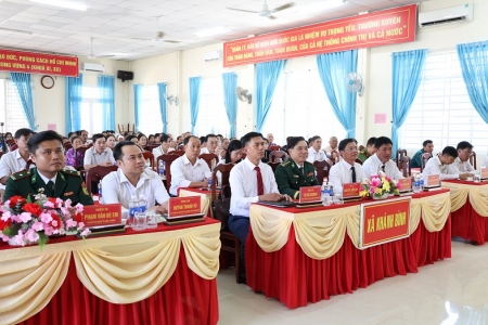 Phát huy sức mạnh toàn dân bảo vệ chủ quyền biên giới xã Khánh Bình