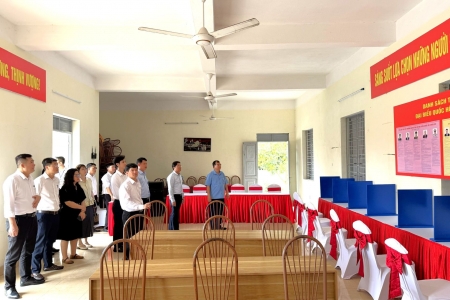 Hải Phòng: Kiểm tra công tác chuẩn bị bầu cử tại các phường Đồ Sơn, Nam Đồ Sơn, Dương Kinh, Hồng An, An Phong, An Dương và An Hải