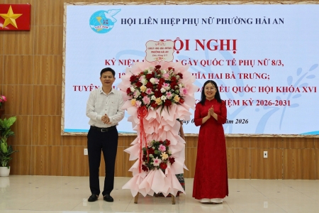 Phường Hải An: Ra mắt Mô hình dân vận khéo, “Cha mẹ đỡ đầu” và “Phụ nữ sống xanh”