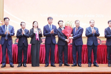 Ông Nguyễn Thanh Bình được bầu giữ chức Chủ tịch UBND tỉnh Ninh Bình