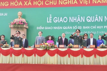 Gia Lai: Gần 5.700 thanh niên lên đường nhập ngũ