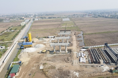 Hưng Yên huy động lưc lượng giải phóng mặt bằng dự án cao tốc CT.08