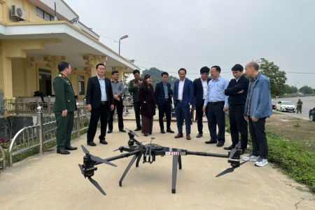 Thử nghiệm UAV tại Chùa Hương, hướng tới quản lý lễ hội bằng công nghệ cao