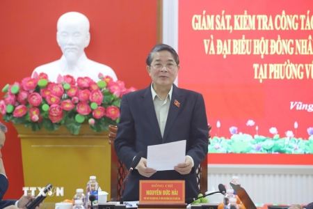 Phó Chủ tịch Quốc hội kiểm tra công tác bầu cử tại Hà Tĩnh