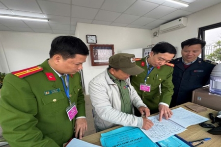 Ninh Bình: Đội Chữa cháy và cứu nạn, cứu hộ khu vực Xuân Trường tăng cường tuyên truyền, hướng dẫn cơ sở