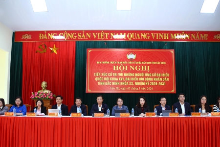Bắc Ninh; Ứng cử viên đại biểu Quốc hội và đại biểu HĐND tỉnh tiếp xúc với cử tri tại đơn vị bầu cử số 2 và số 8