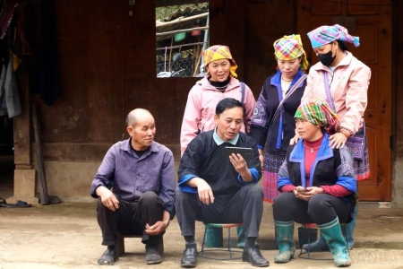 Lào Cai triển khai mô hình “Người bản số”, thúc đẩy chuyển đổi số từ cơ sở