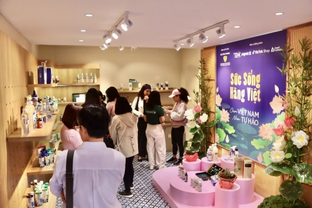 Khai mạc Không gian trưng bày, livestream “Sức sống hàng Việt” lần thứ 2