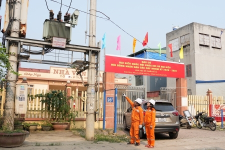Tổng công ty Điện lực miền Bắc sẵn sàng cấp điện an toàn, ổn định cho 11.592 đơn vị bầu cử