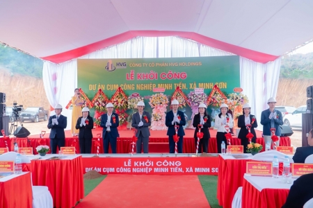 Khởi công Cụm công nghiệp Minh Tiến: “Cú hích” quan trọng, động lực mới cho tăng trưởng kinh tế địa phương