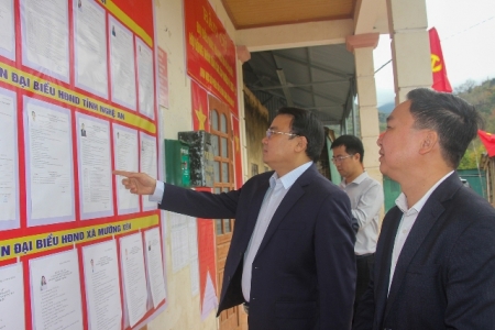 Nghệ An sẵn sàng cho ngày bầu cử sớm tại 55 khu vực miền núi, biên giới