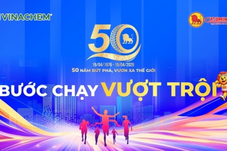 Casumina phát động giải chạy trực tuyến “Bước chạy vượt trội” chào mừng 50 năm thành lập
