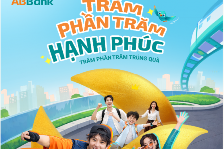 ABBank triển khai chương trình 'Trăm phần trăm hạnh phúc' - 'Mưa vàng' 24K cho khách hàng