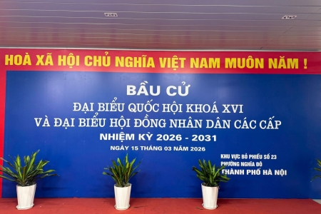 Hà Nội: Phường Nghĩa Đô khẩn trương hoàn tất công tác chuẩn bị, sẵn sàng cho ngày hội bầu cử