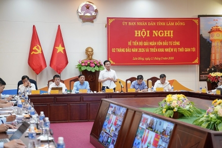 Lâm Đồng quyết liệt đẩy nhanh giải ngân vốn đầu tư công ngay từ đầu năm 2026