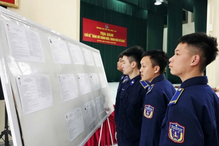 Hải đội 102 tổ chức tọa đàm “Đảng với thanh niên - Thanh niên với Đảng”