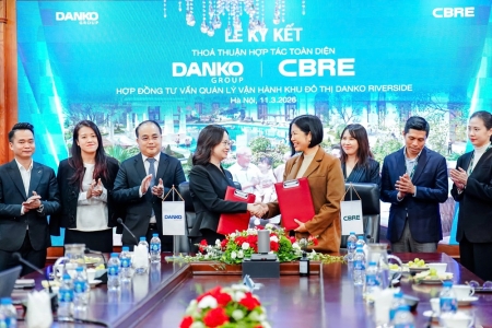 Danko Group & CBRE ký kết hợp tác nâng tầm chuẩn sống đô thị châu Âu