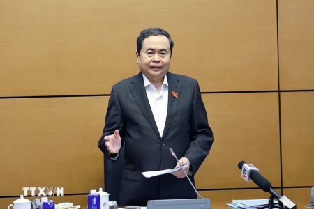 Chủ tịch Quốc hội Trần Thanh Mẫn chủ trì cuộc họp rà soát các công việc chuẩn bị cho Ngày bầu cử