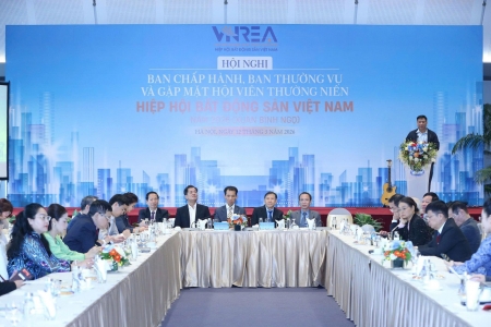 VNREA: Thị trường bất động sản bước vào giai đoạn mới, tư vấn chính sách là nhiệm vụ trọng tâm năm 2026