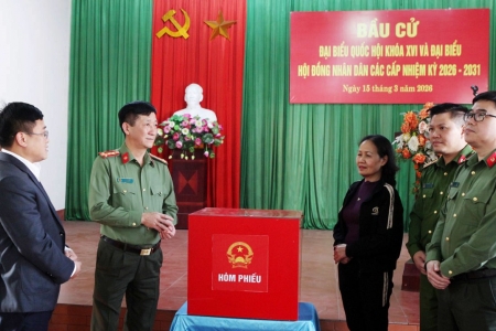 Công an tỉnh Thái Nguyên: Yêu cầu bảo đảm an ninh, trật tự phục vụ bầu cử