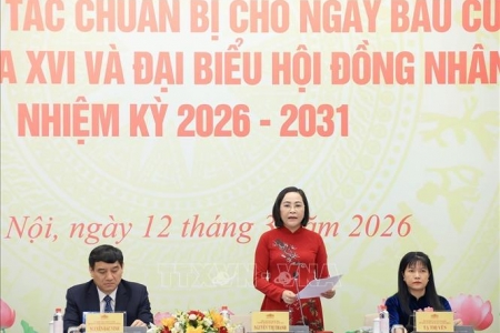 Công tác chuẩn bị cho ngày bầu cử cơ bản hoàn tất, đúng tiến độ và quy định