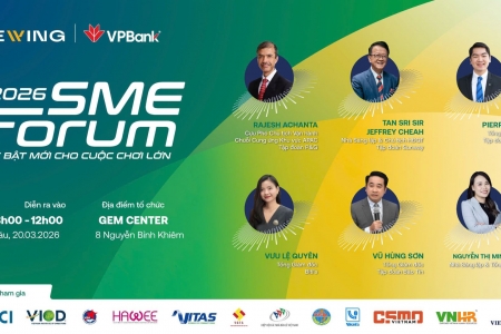 VPBankSME tổ chức SME Forum 2026, chia sẻ bài học tăng trưởng cho doanh nghiệp sản xuất, FMCG