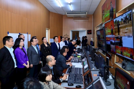 Kiểm tra công tác thông tin, tuyên truyền bầu cử tại Cơ quan Báo và Phát thanh, Truyền hình Hà Nội