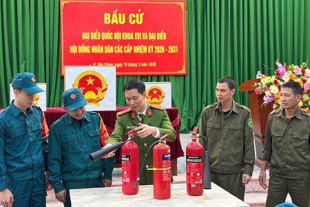 Bắc Ninh: Đồng loạt kiểm tra công tác phòng cháy, chữa cháy tại 2.765 điểm bỏ phiếu