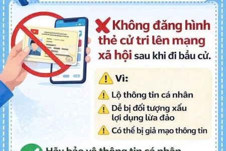 Hải Phòng: Cảnh báo bảo vệ dữ liệu cá nhân từ tấm thẻ cử tri