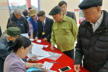 Hưng Yên: Xã Đông Tiền Hải sôi nổi bầu cử, cử tri tích cực đi bỏ phiếu