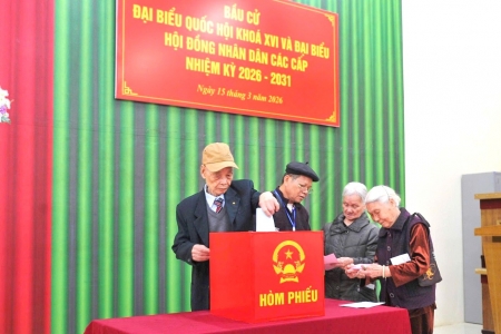 Lạng Sơn: Hơn 91% cử tri tham gia bỏ phiếu tính đến 11 giờ 30 phút ngày 15/3