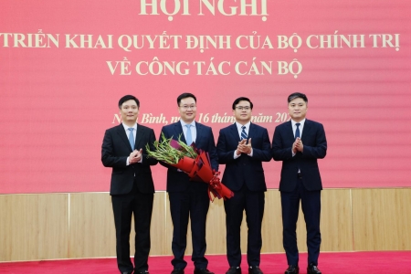 Thiếu tướng Trần Đăng Quỳnh giữ chức Phó Bí thư Tỉnh ủy Ninh Bình