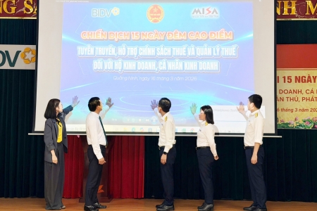 15 ngày cao điểm hỗ trợ hộ kinh doanh thực hiện nghĩa vụ thuế ở Quảng Ninh