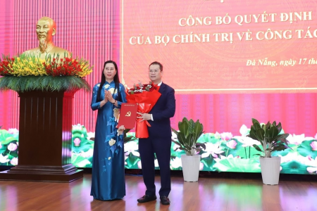 Đồng chí Nguyễn Mạnh Hùng giữ chức vụ Phó Bí thư Thành ủy Đà Nẵng