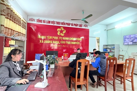 Thái Nguyên vươn lên top dẫn đầu cả nước về chỉ số phục vụ người dân, doanh nghiệp