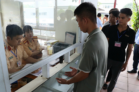 Hà Nội: Kiểm tra phục hồi điểm giấy phép lái xe từ ngày 20/3 đến 19/4