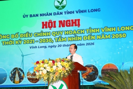 Công bố Quy hoạch Vĩnh Long: Hướng tới trung tâm kinh tế xanh, động lực mới vùng ĐBSCL