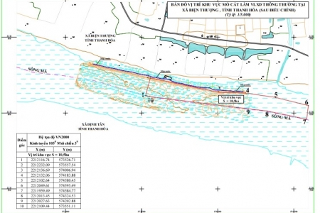 Thanh Hóa: Thông báo kết quả lựa chọn tổ chức, cá nhân để xem xét cấp giấy phép thăm dò khoáng sản