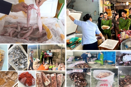 Thanh Hóa quyết liệt bài trừ thực phẩm bẩn, liên tiếp mở chiến dịch truy quét