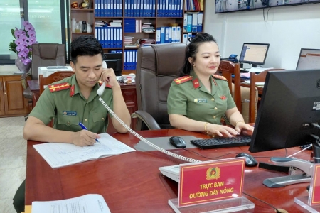 Đường dây nóng Công an tỉnh Thanh Hóa luôn sẵn sàng phục vụ Nhân dân 24/24 giờ