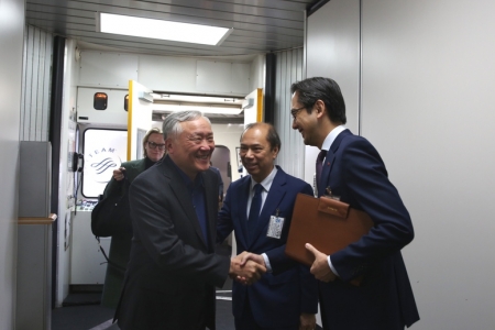 Phó Thủ tướng Thường trực Chính phủ Nguyễn Hòa Bình tới New York