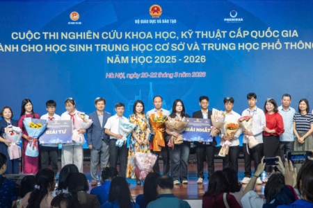 Quảng Ninh giành 3 giải tại Cuộc thi nghiên cứu khoa học, kỹ thuật cấp quốc gia năm học 2025-2026